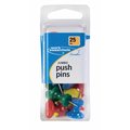 Acco Assorted Push Pins , 25PK S7071759